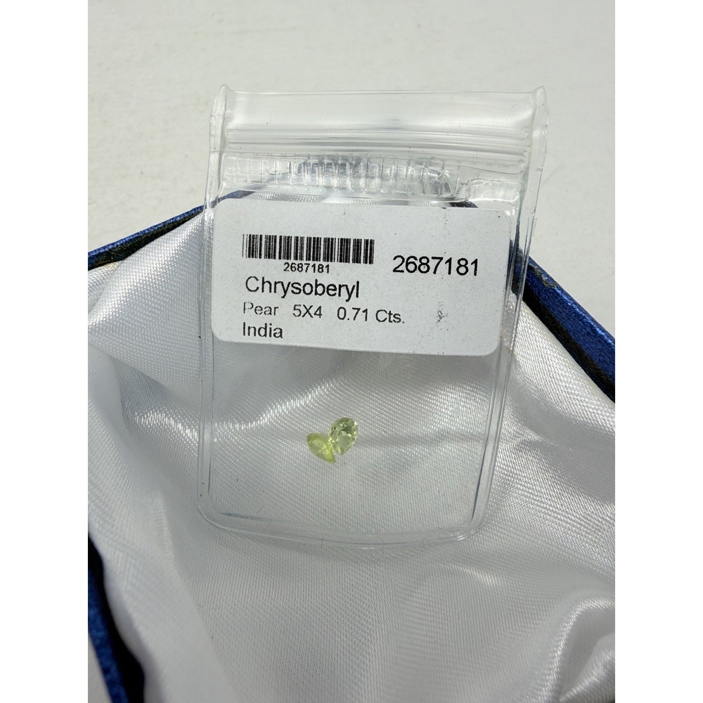 Shop LC Brazilian Canary Chrysoberyl 2 Loose Gemstones for Jewelry Making 5201